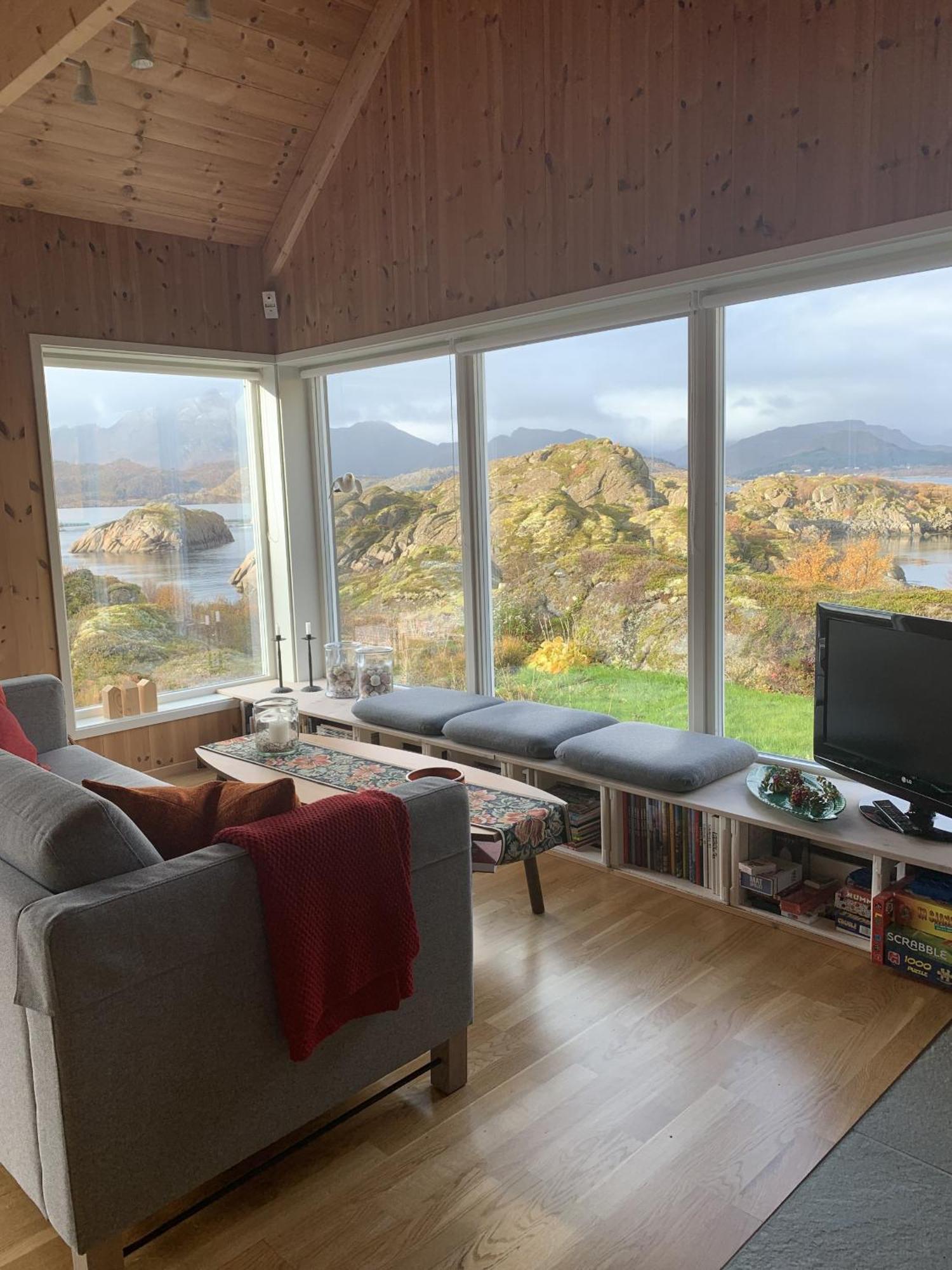 Unique Private Cabin In Lofoten Villa เลคเนส ภายนอก รูปภาพ