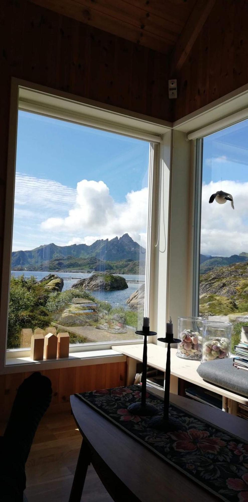 Unique Private Cabin In Lofoten Villa เลคเนส ภายนอก รูปภาพ